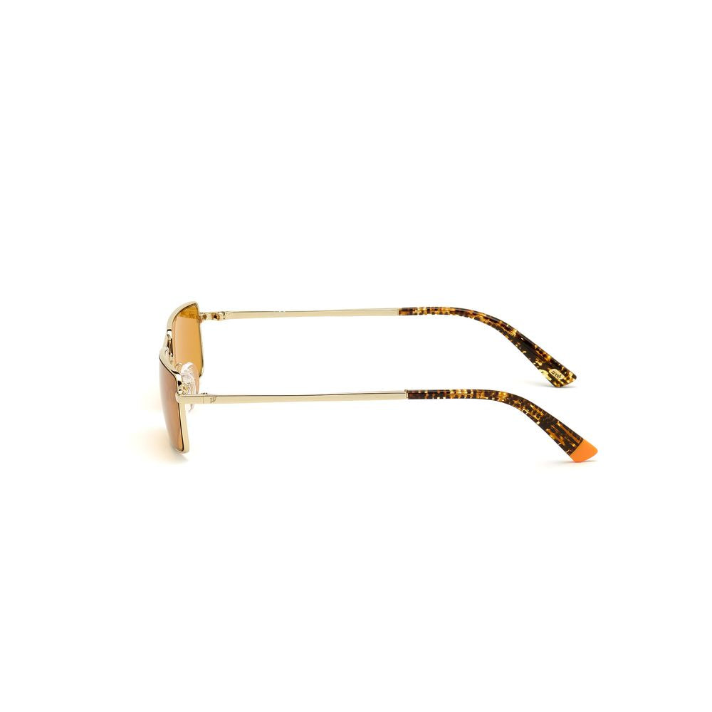 WEB EYEWEAR Gold Sunglasses Unisex alternate view
