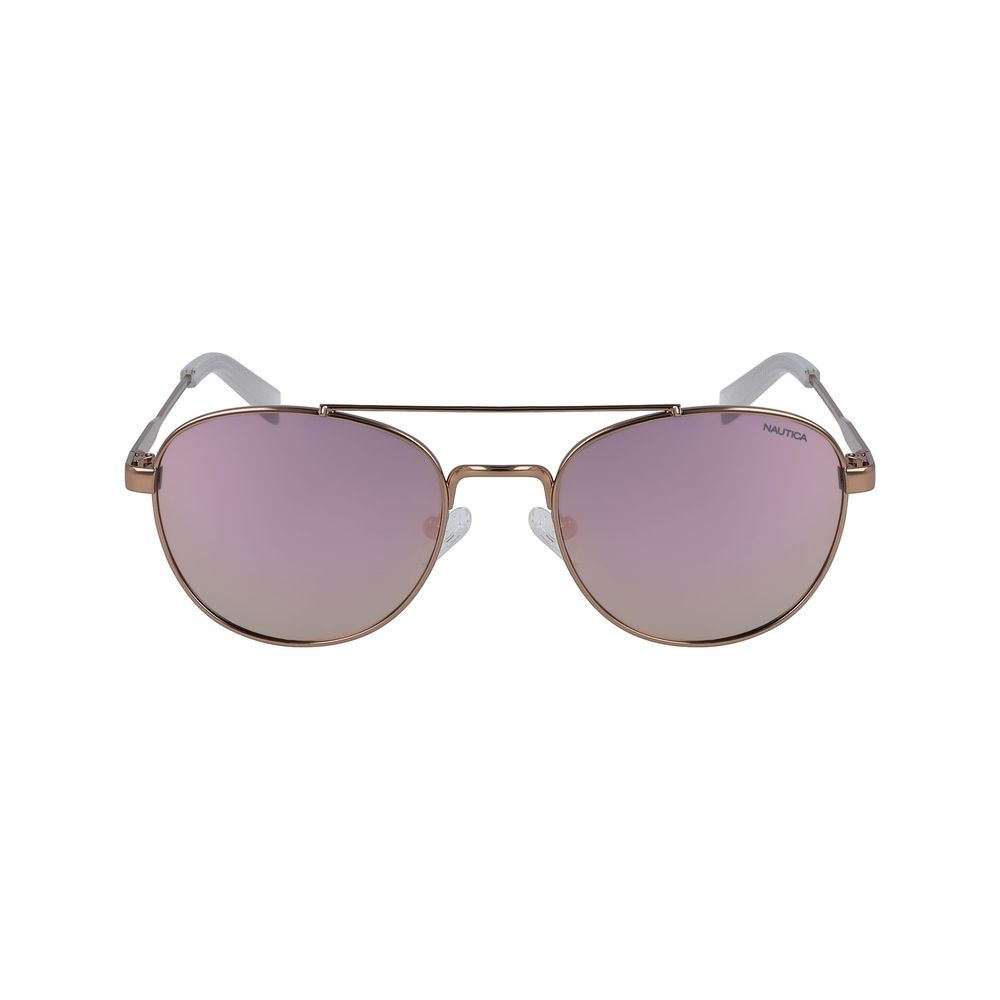 NAUTICA Pink Metal Sunglasses