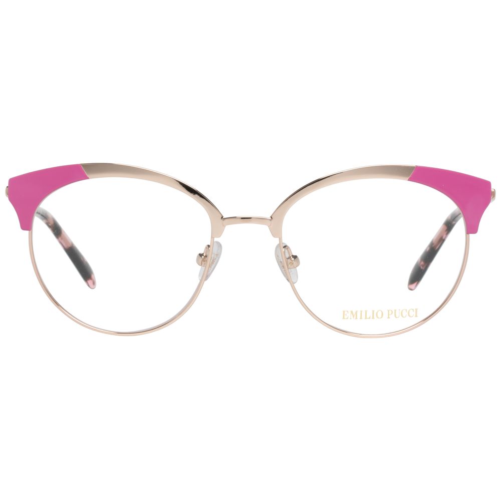 Emilio Pucci Gold Glasses Frames for Women alternate view