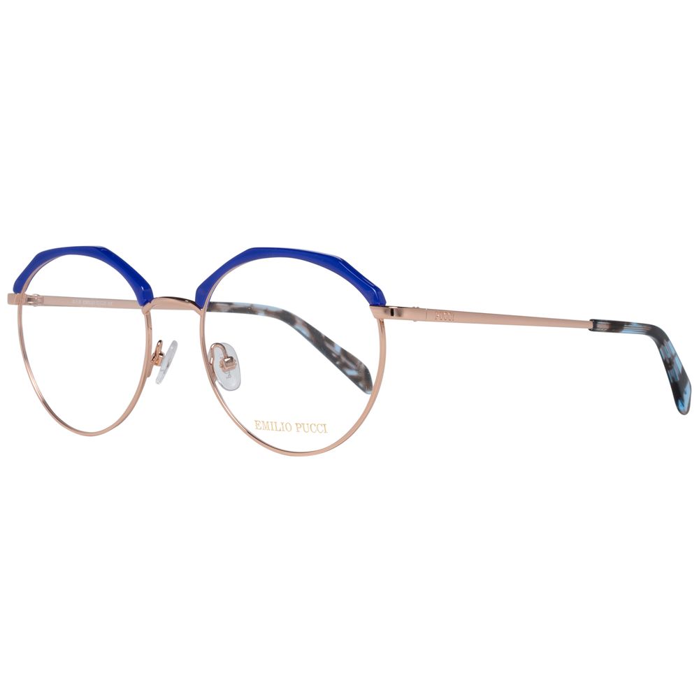Lunettes (monture) en métal violet Emilio Pucci