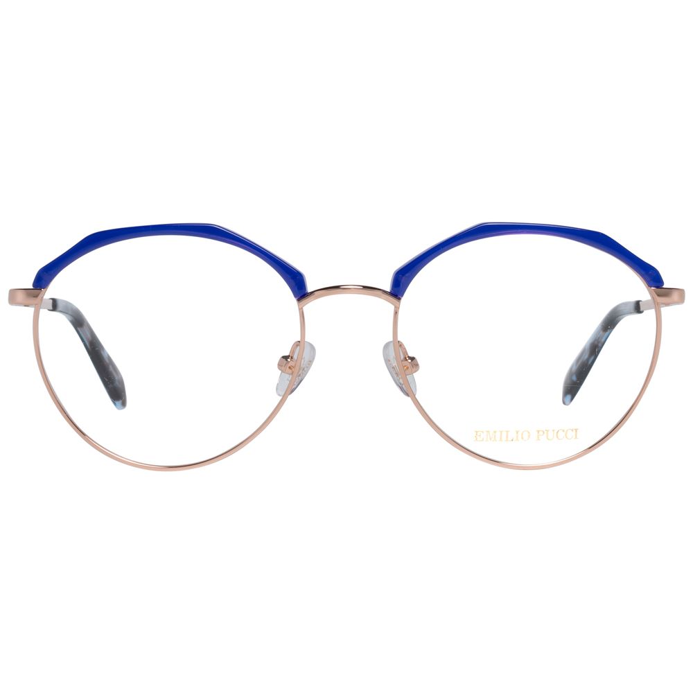 Lunettes (monture) en métal violet Emilio Pucci