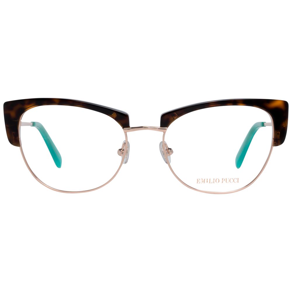 Emilio Pucci Gold Glasses Frames for Women alternate view