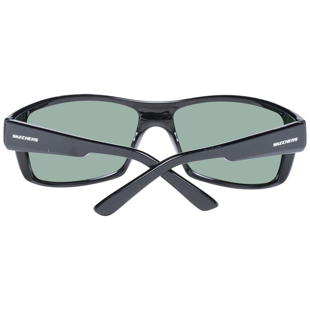 Lunettes de soleil en plastique noir SKECHERS