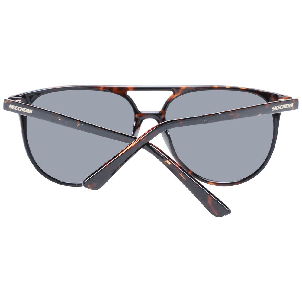 Lunettes de soleil SKECHERS en plastique marron