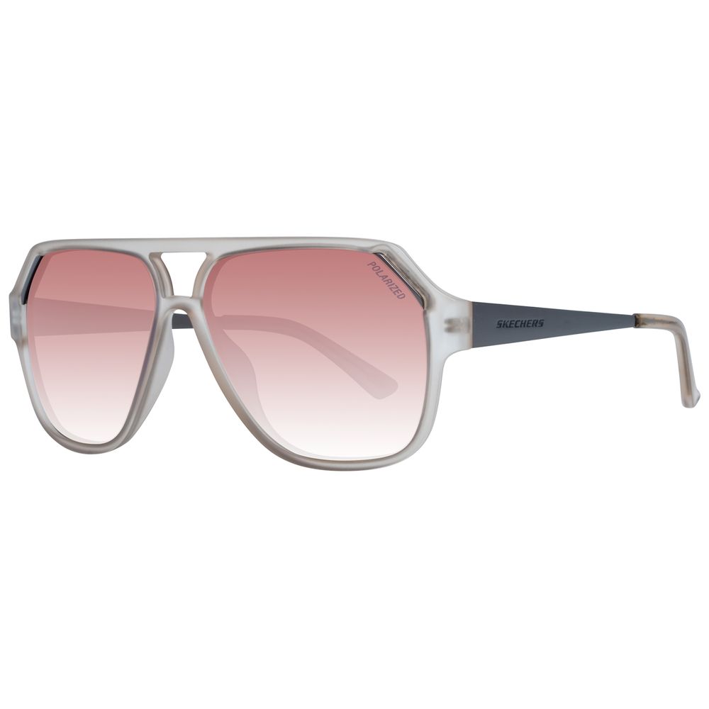 Lunettes de soleil en plastique grises SKECHERS