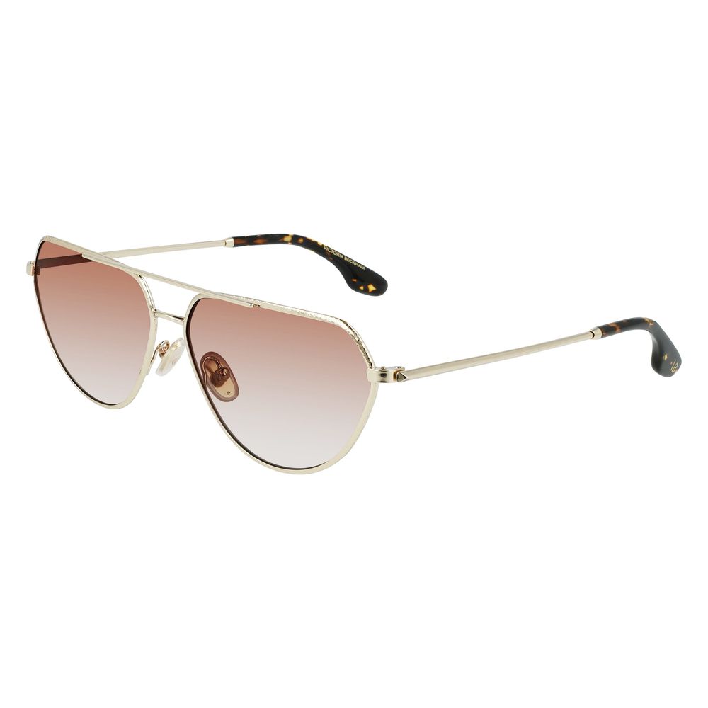Victoria Beckham Gold Sunglasses for Women