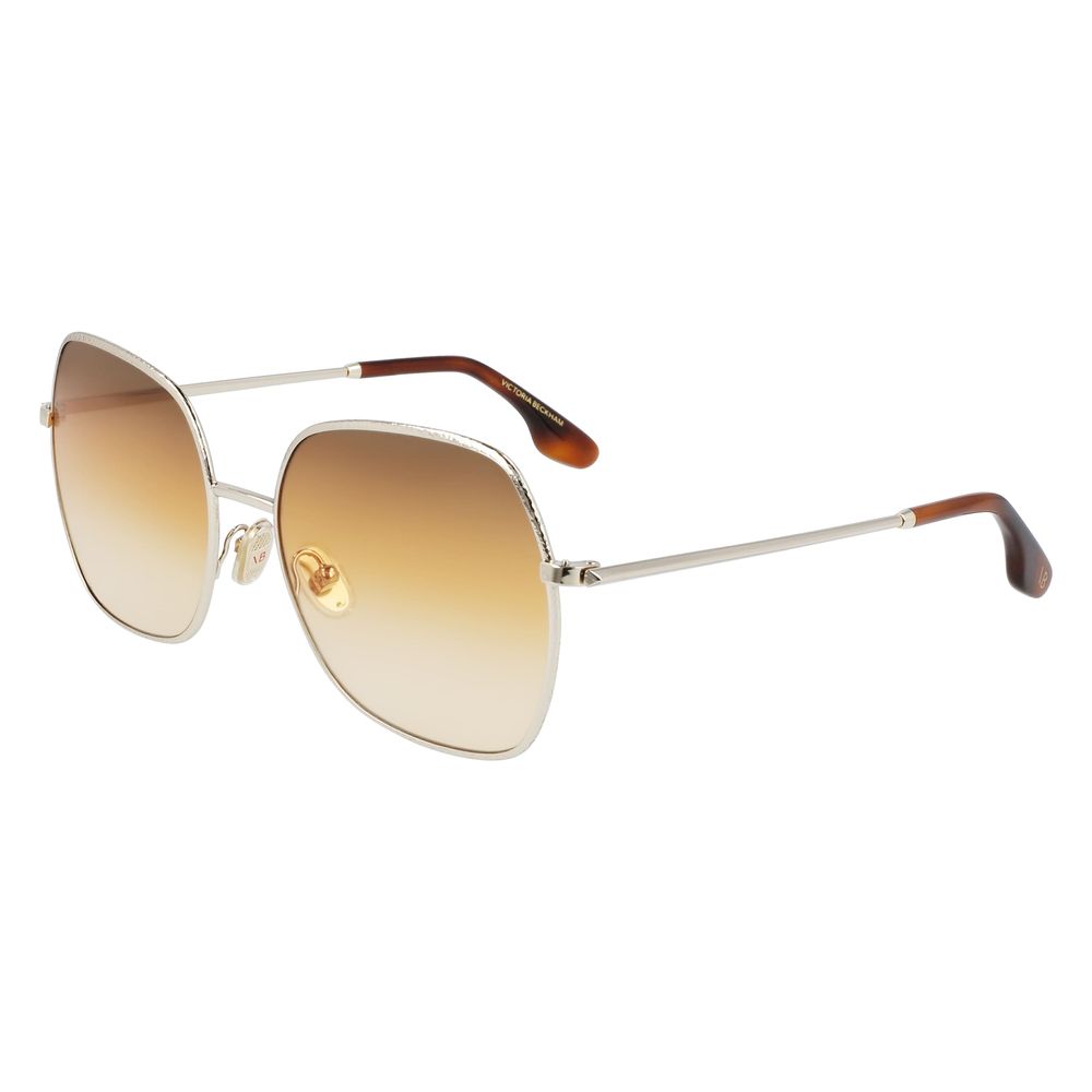 Victoria Beckham Gold Sunglasses for Women