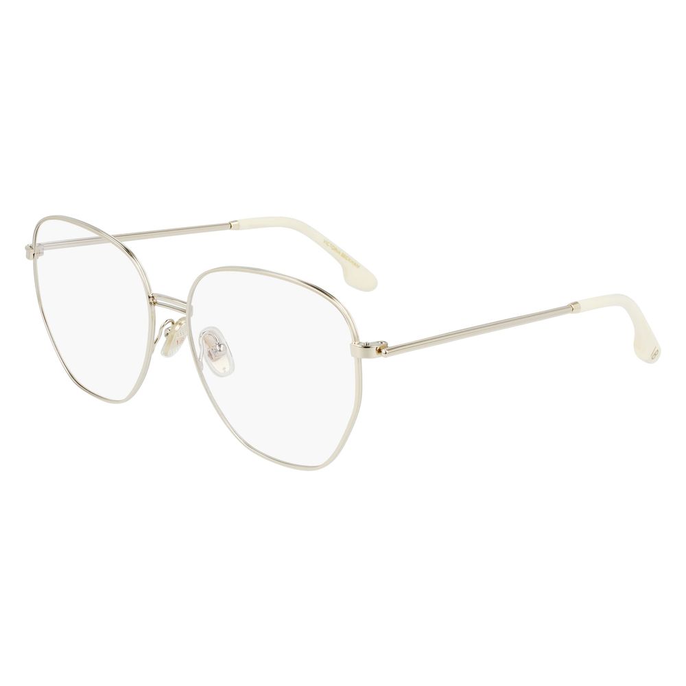Victoria Beckham Gold Glasses Frames for Women