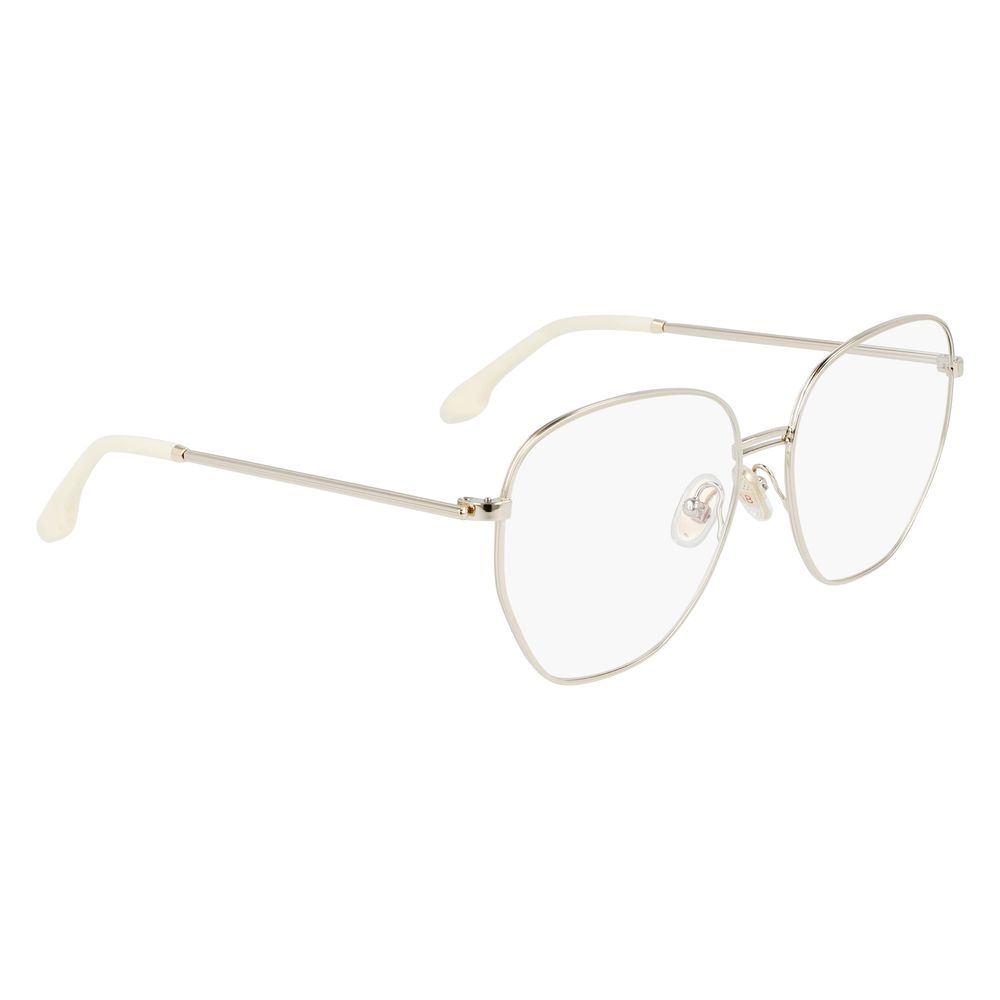 Victoria Beckham Gold Glasses Frames for Women detail view