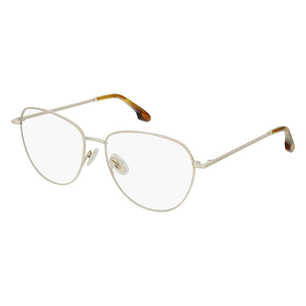 Victoria Beckham Gold Glasses Frames for Women
