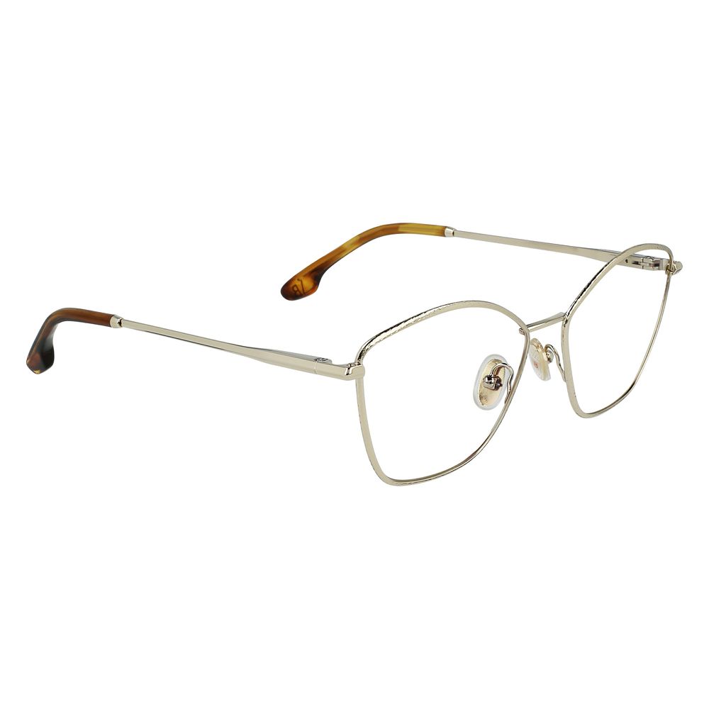 Victoria Beckham Gold Glasses Frames for Women detail view
