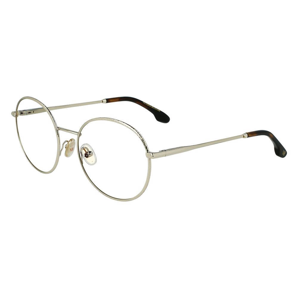 Victoria Beckham Gold Glasses Frames for Women