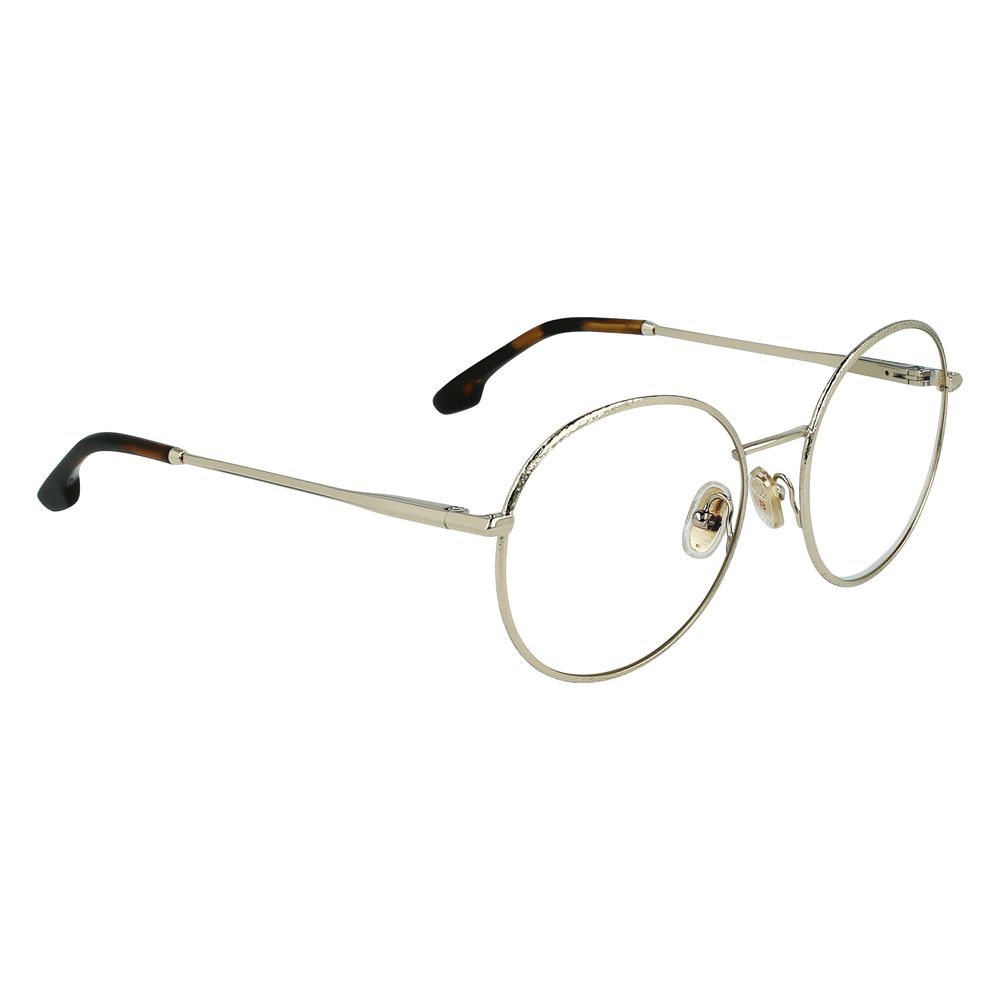 Victoria Beckham Gold Glasses Frames for Women detail view