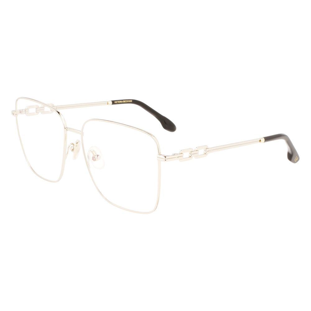 Victoria Beckham Gold Glasses Frames for Women