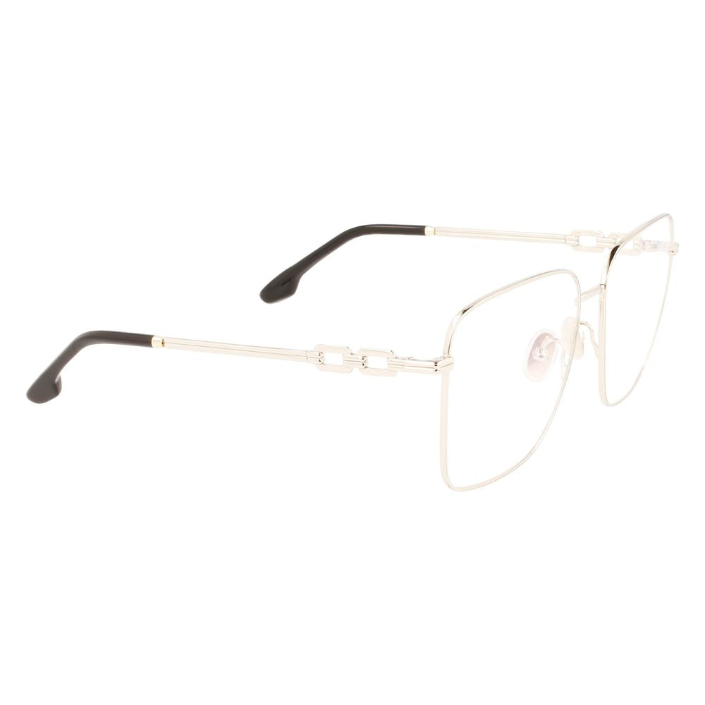 Victoria Beckham Gold Glasses Frames for Women detail view