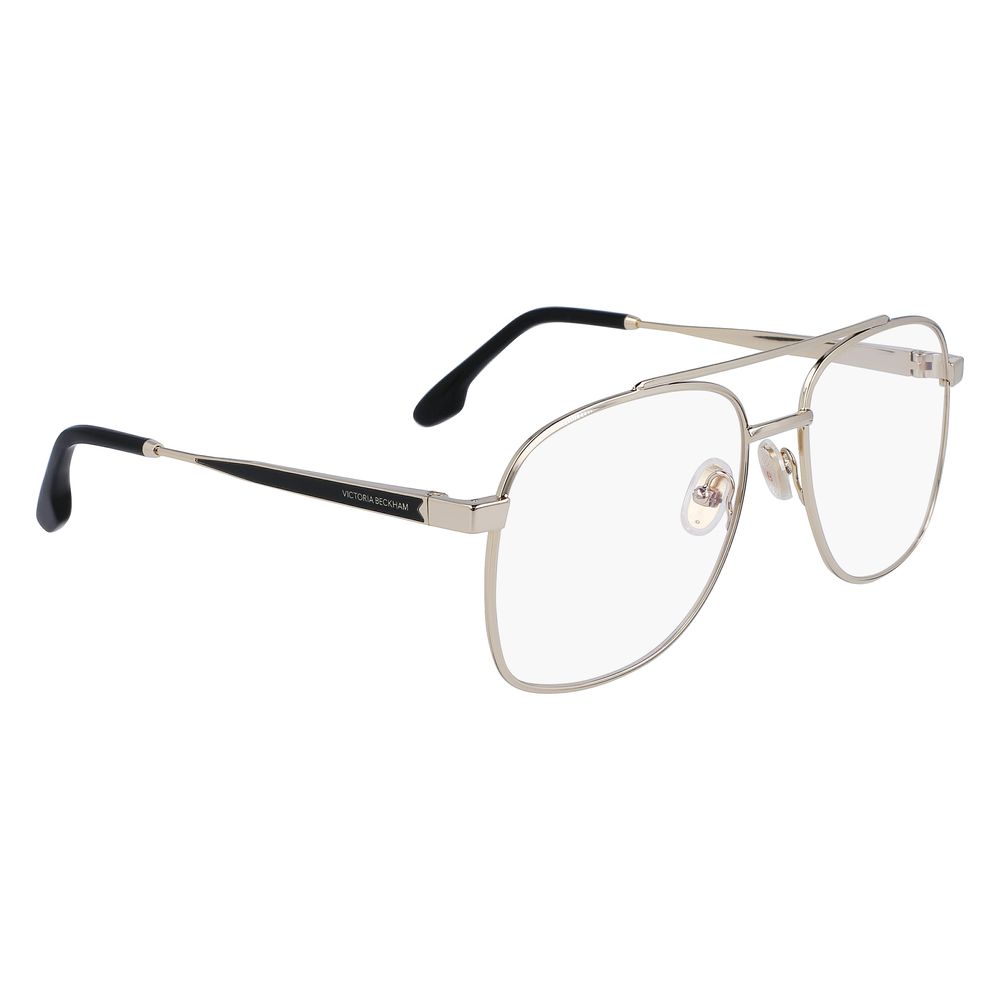 Victoria Beckham Gold Glasses Frames for Women detail view
