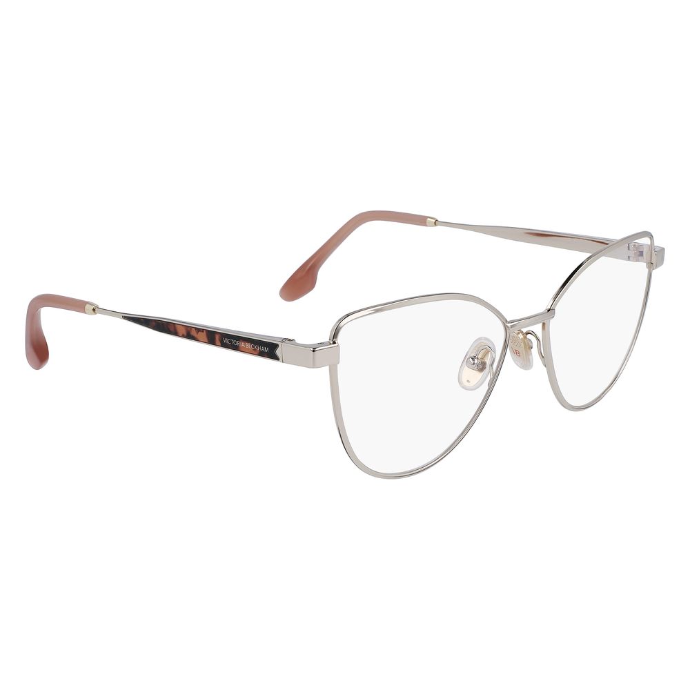 Victoria Beckham Gold Glasses Frames for Women detail view