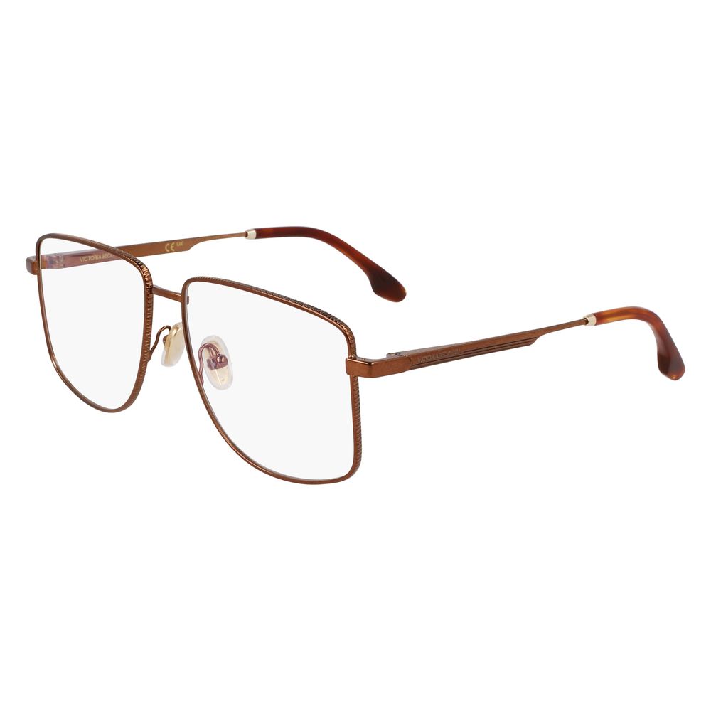 Victoria Beckham Gold Glasses Frames for Women