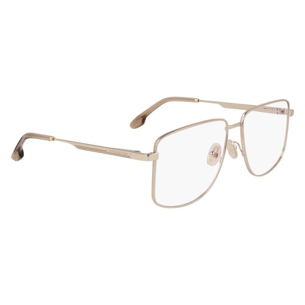 Victoria Beckham Gold Glasses Frames for Women detail view