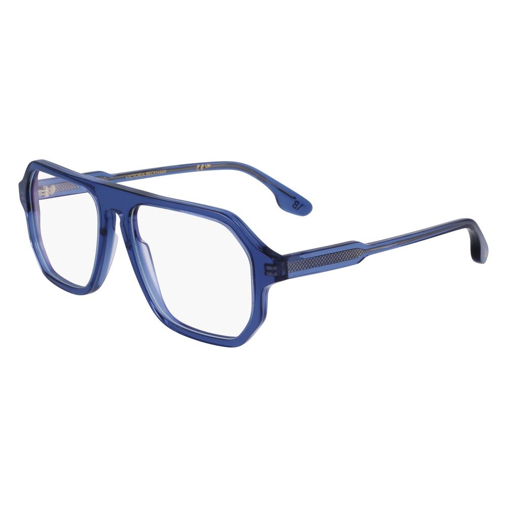 Lunettes Victoria Beckham en acétate bleu (monture)