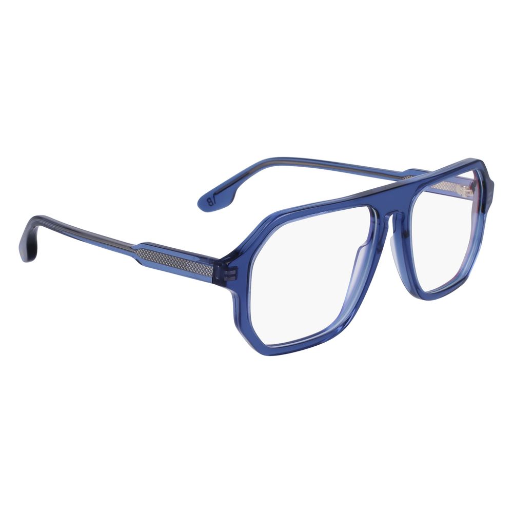 Lunettes Victoria Beckham en acétate bleu (monture)