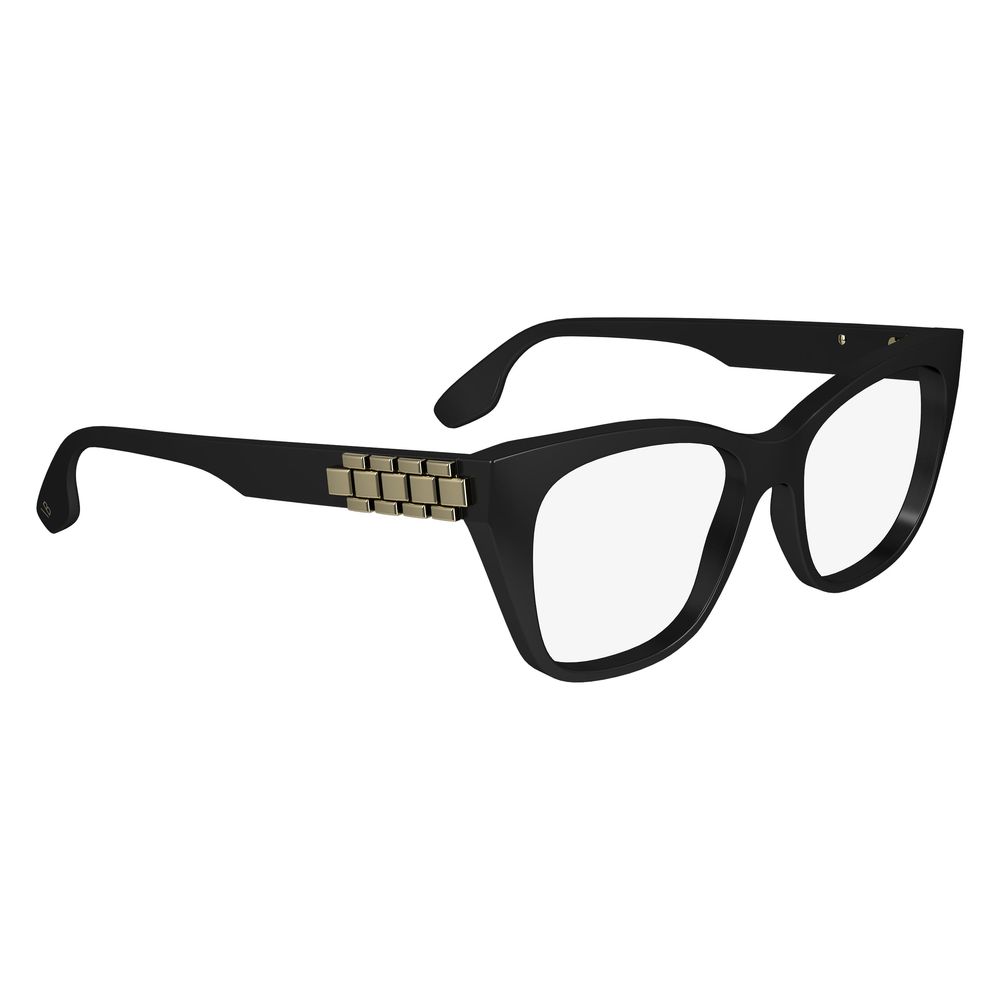 Lunettes (monture) en acétate noir Victoria Beckham