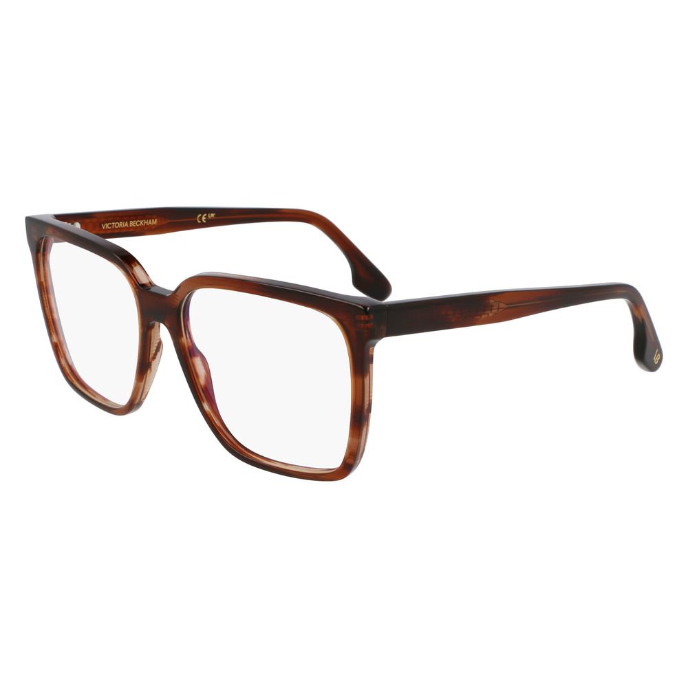 Lunettes Victoria Beckham en acétate marron (monture)