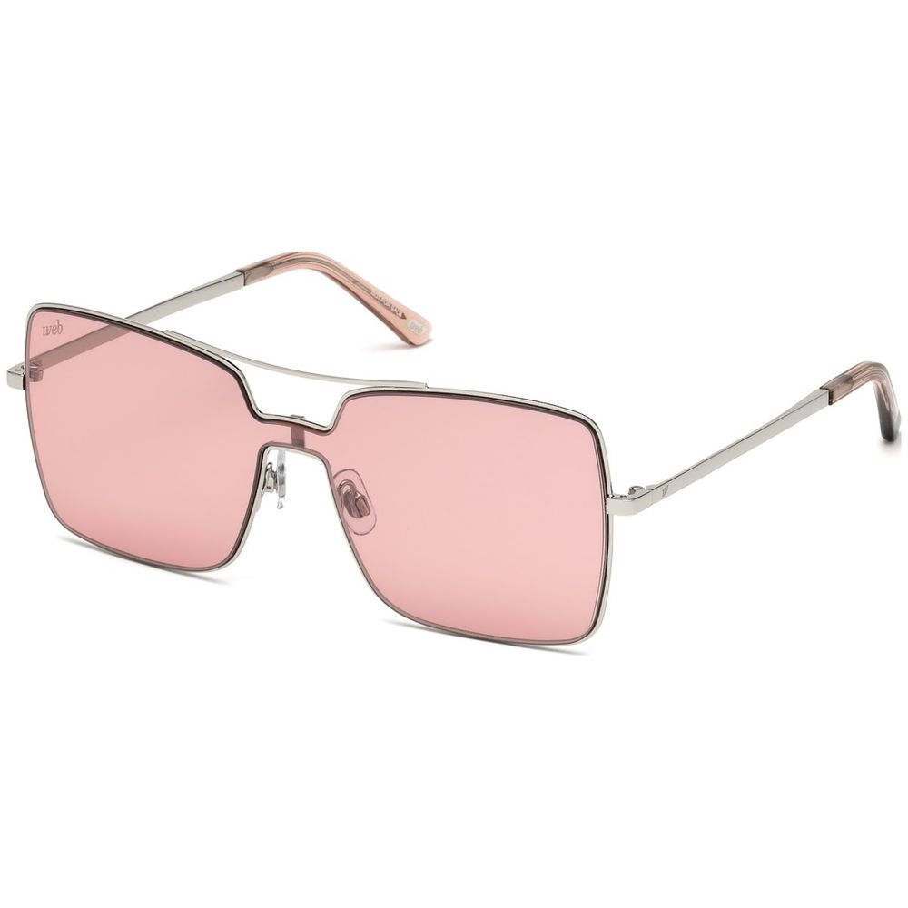 Lunettes de soleil en métal argenté WEB EYEWEAR