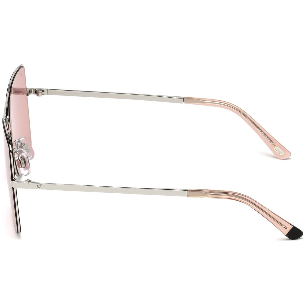 Lunettes de soleil en métal argenté WEB EYEWEAR