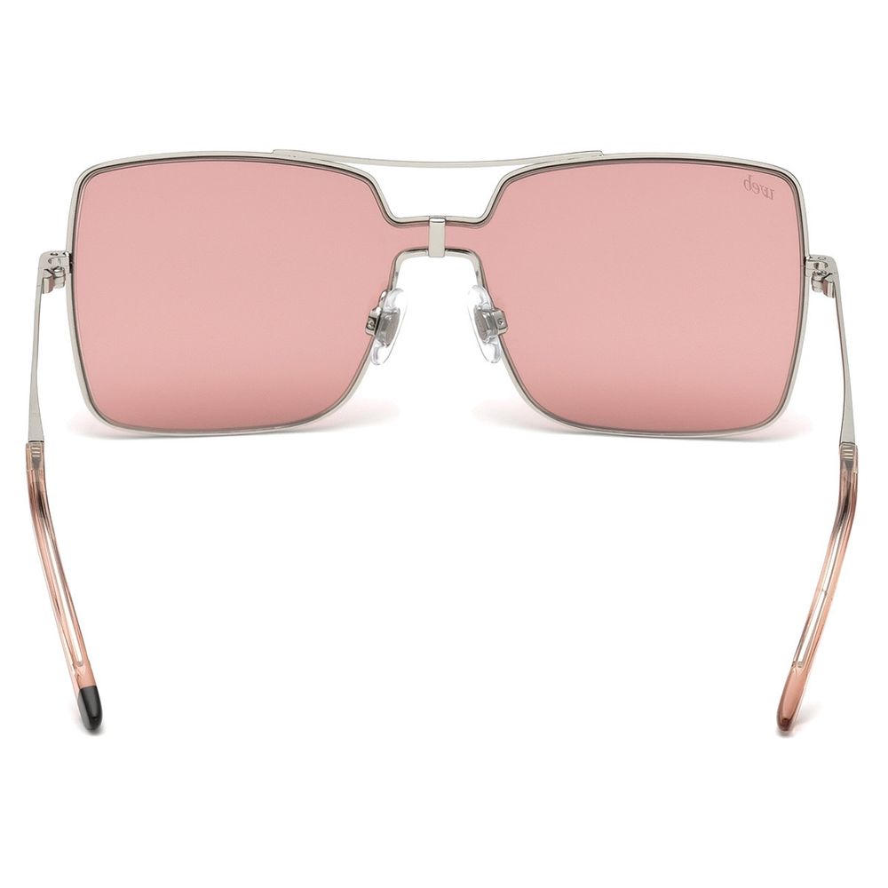 Lunettes de soleil en métal argenté WEB EYEWEAR