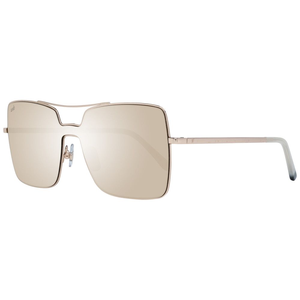 Lunettes de soleil en métal rose WEB EYEWEAR