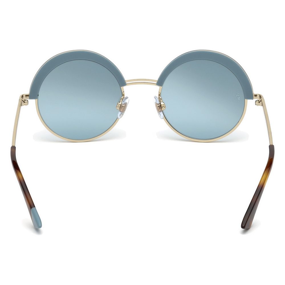 WEB EYEWEAR Gold Sunglasses for Women detail view