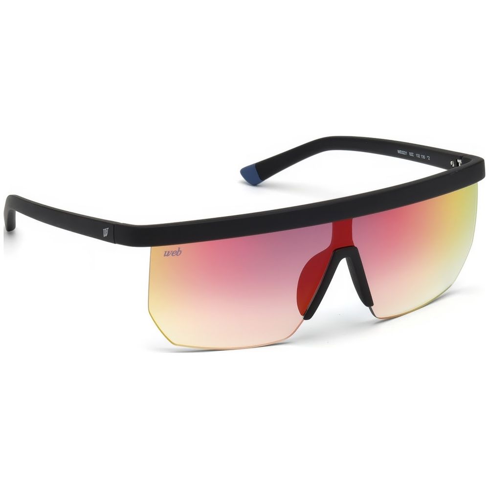 WEB EYEWEAR Black Acetate Sunglasses