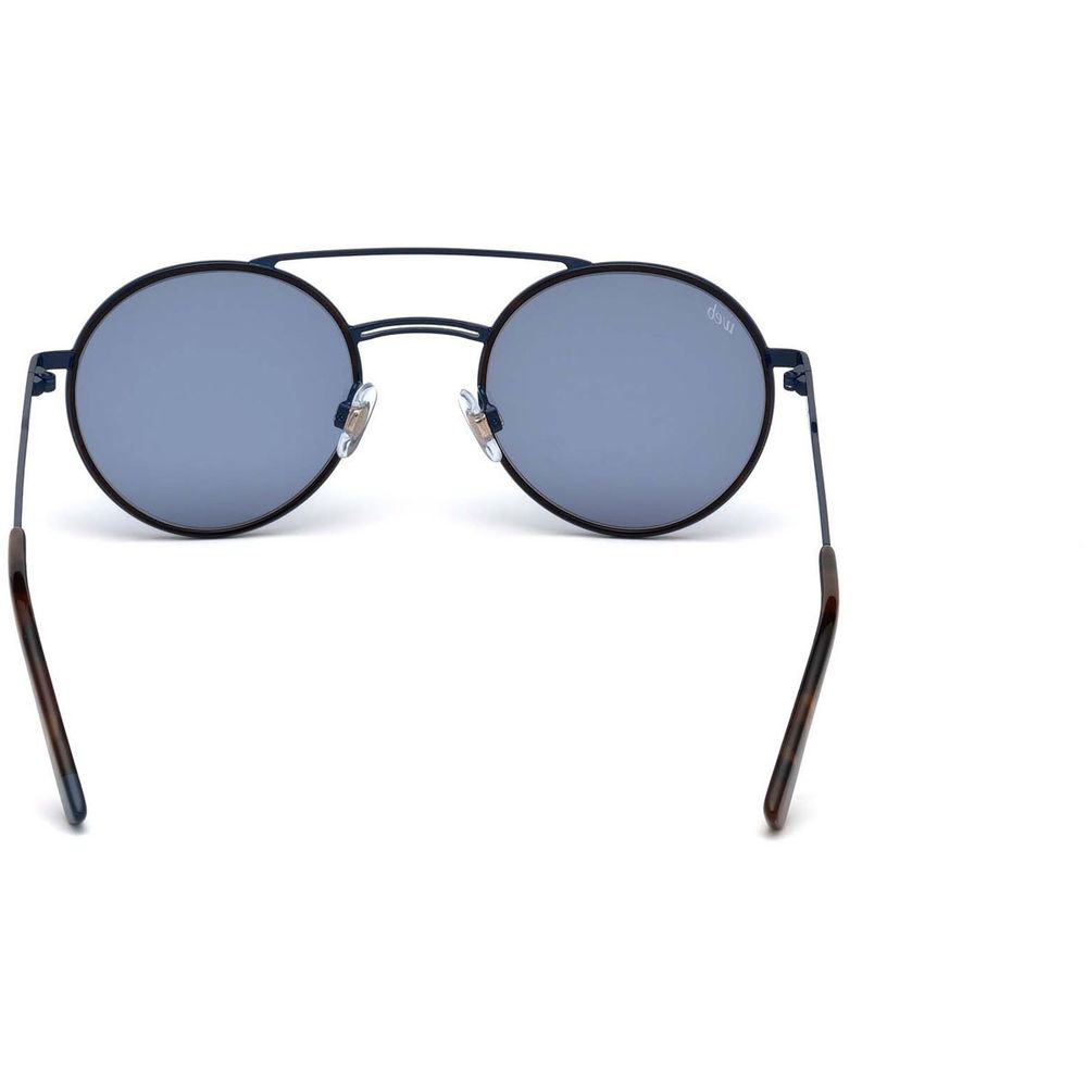 Lunettes de soleil WEB EYEWEAR en métal bleu