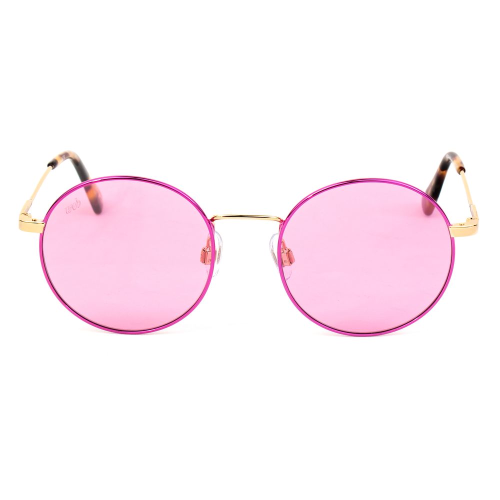 LUNETTES DE SOLEIL WEB EYEWEAR Métal Rose