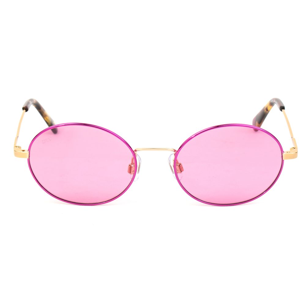 Lunettes de soleil WEB EYEWEAR en métal doré