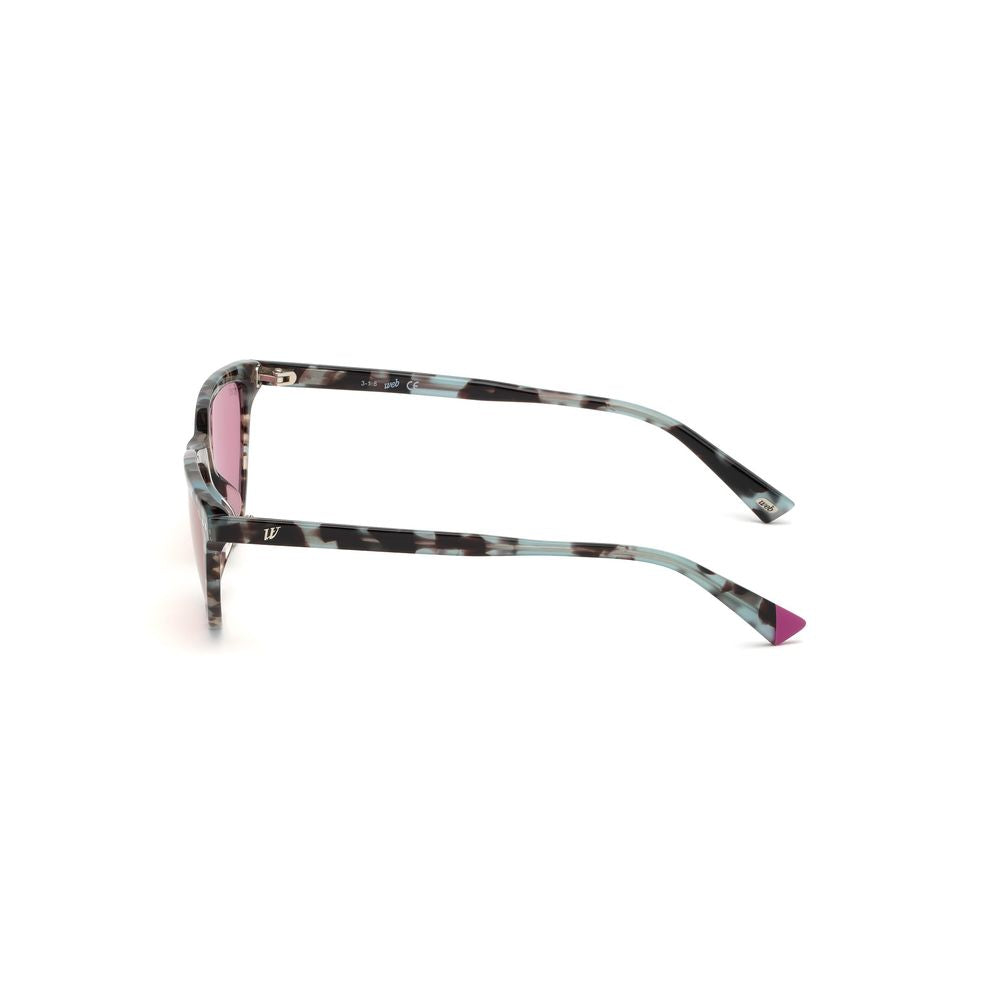 WEB EYEWEAR Brown Plastic Sunglasses