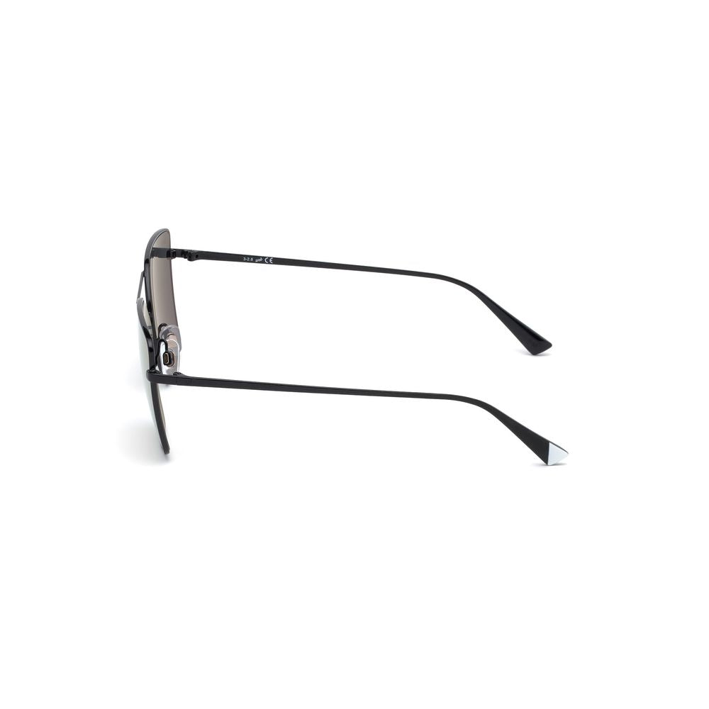 Lunettes de soleil en métal noir WEB EYEWEAR