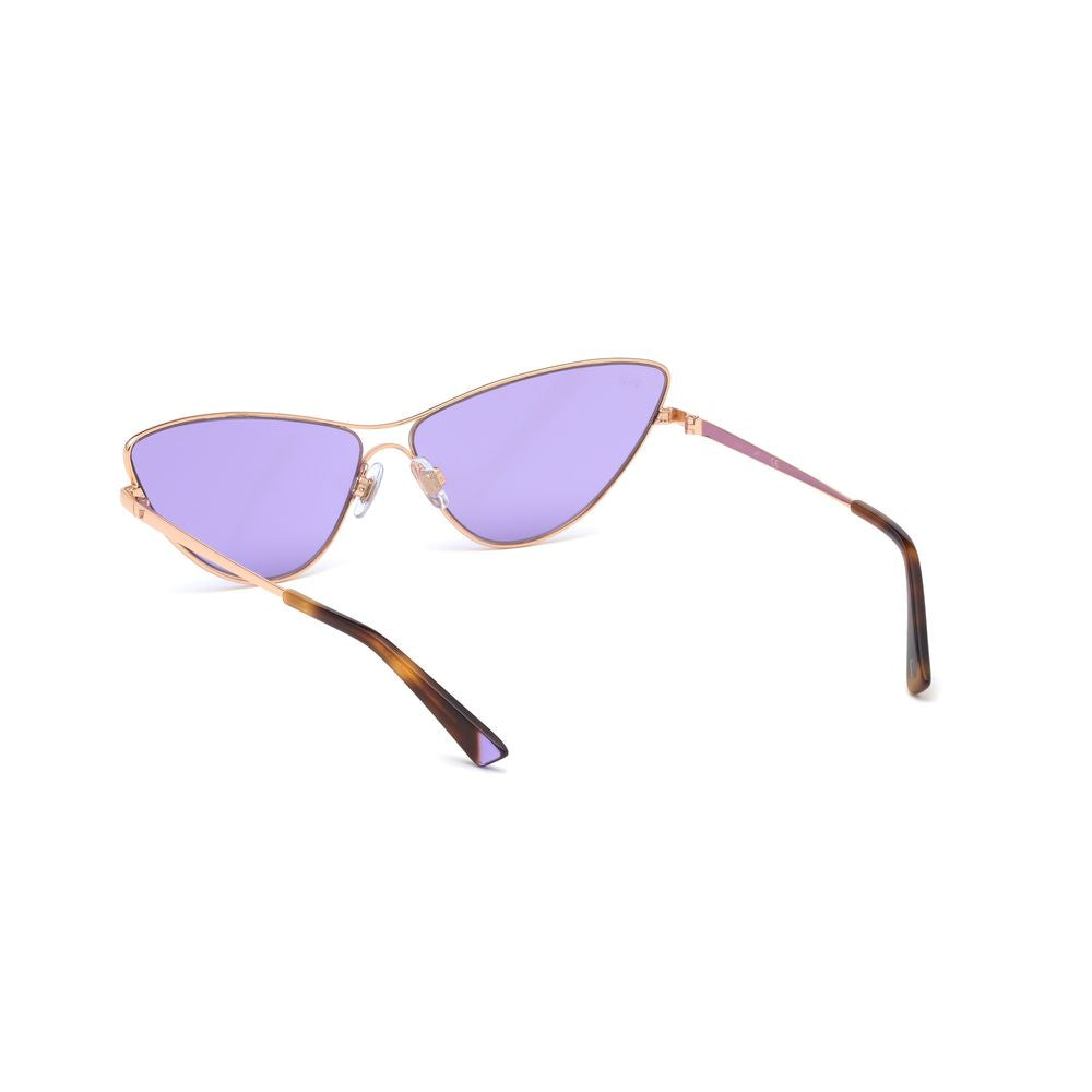 WEB EYEWEAR Gold Sunglasses for Women detail view