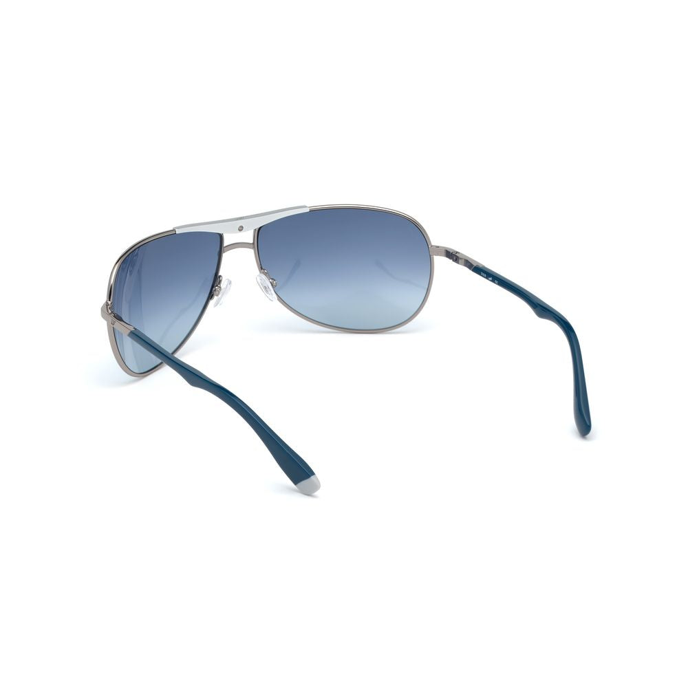 Lunettes de Soleil WEB EYEWEAR Métal Gris