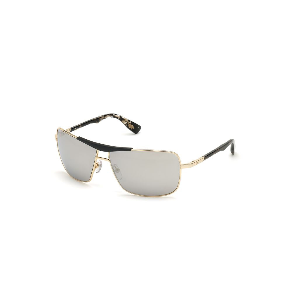 WEB EYEWEAR Gold Sunglasses for Men