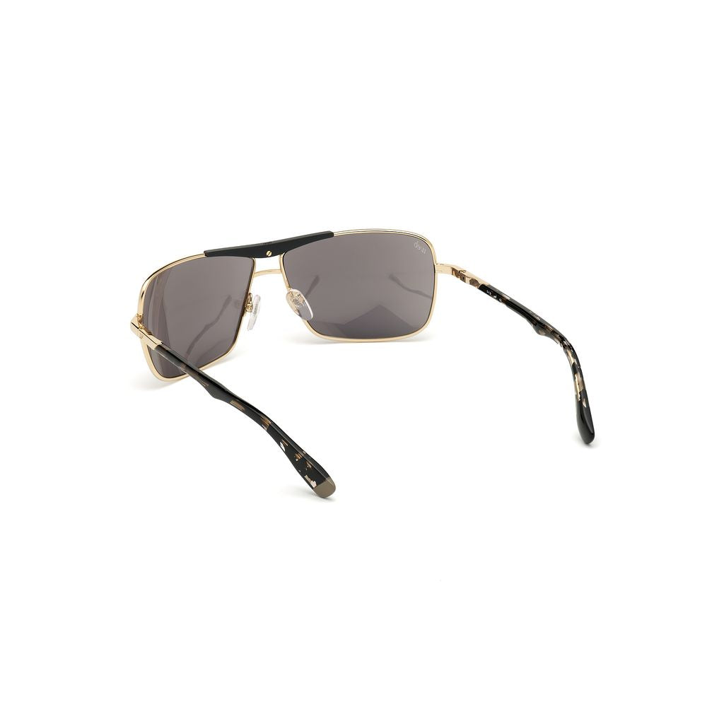 WEB EYEWEAR Gold Sunglasses for Men detail view