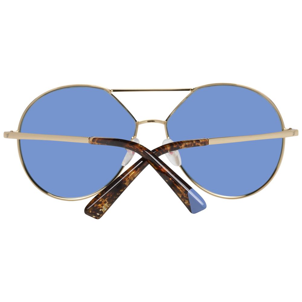 WEB EYEWEAR Gold Sunglasses for Women detail view
