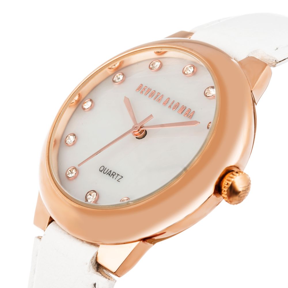 DEVOTA & LOMBA White Dress Watches for Women alternate view