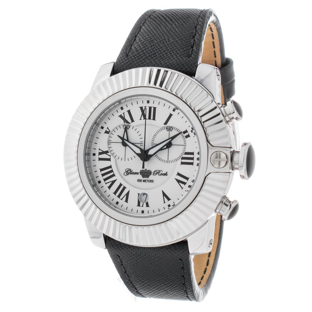 GLAM ROCK Black Dress Watches for Women