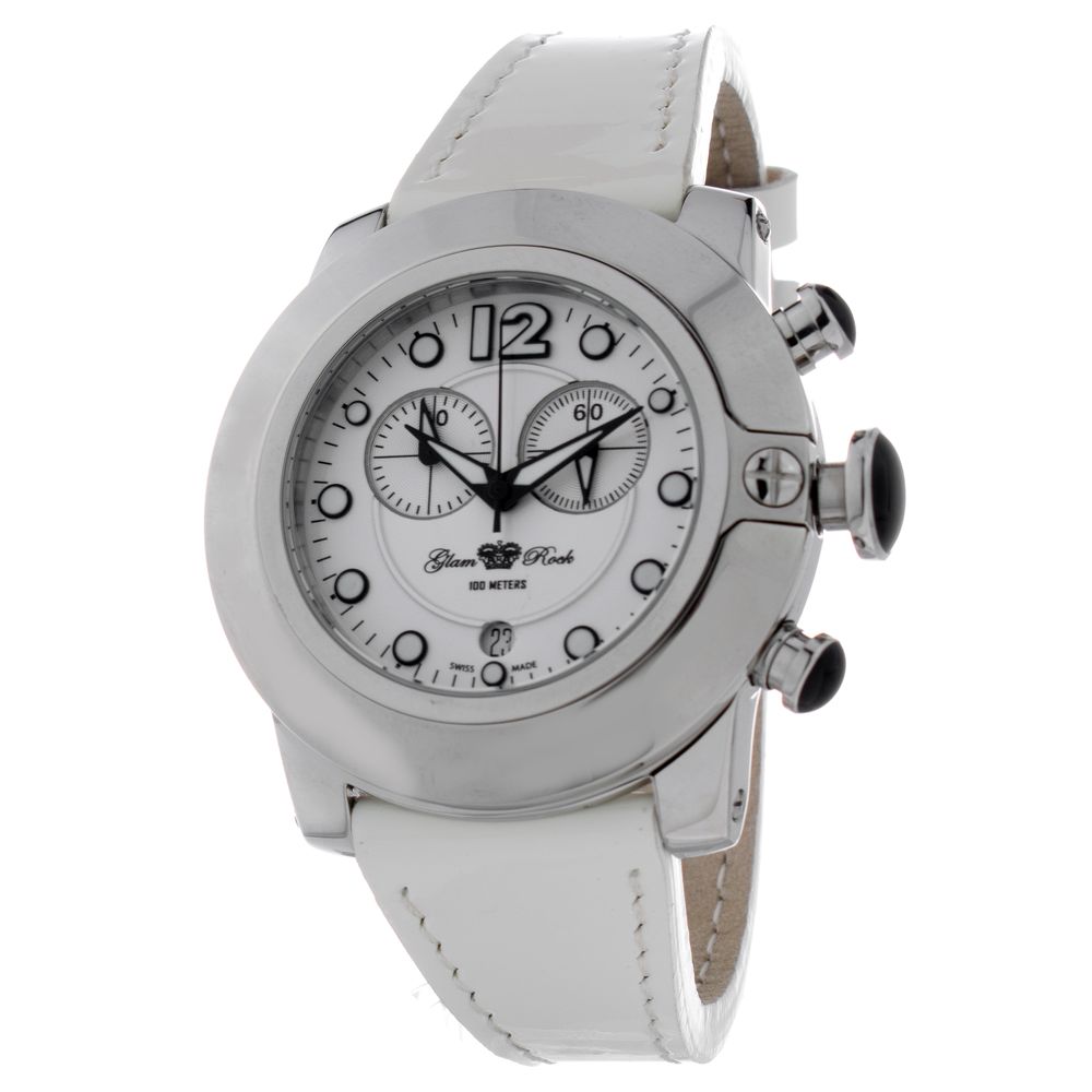 GLAM ROCK White Dress Watches for Women