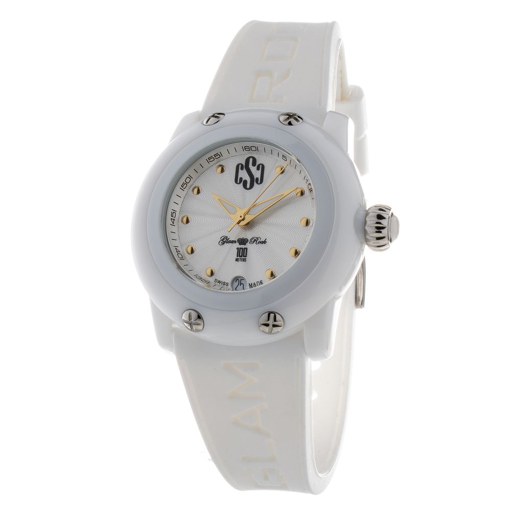 GLAM ROCK White Sport Watch for Women