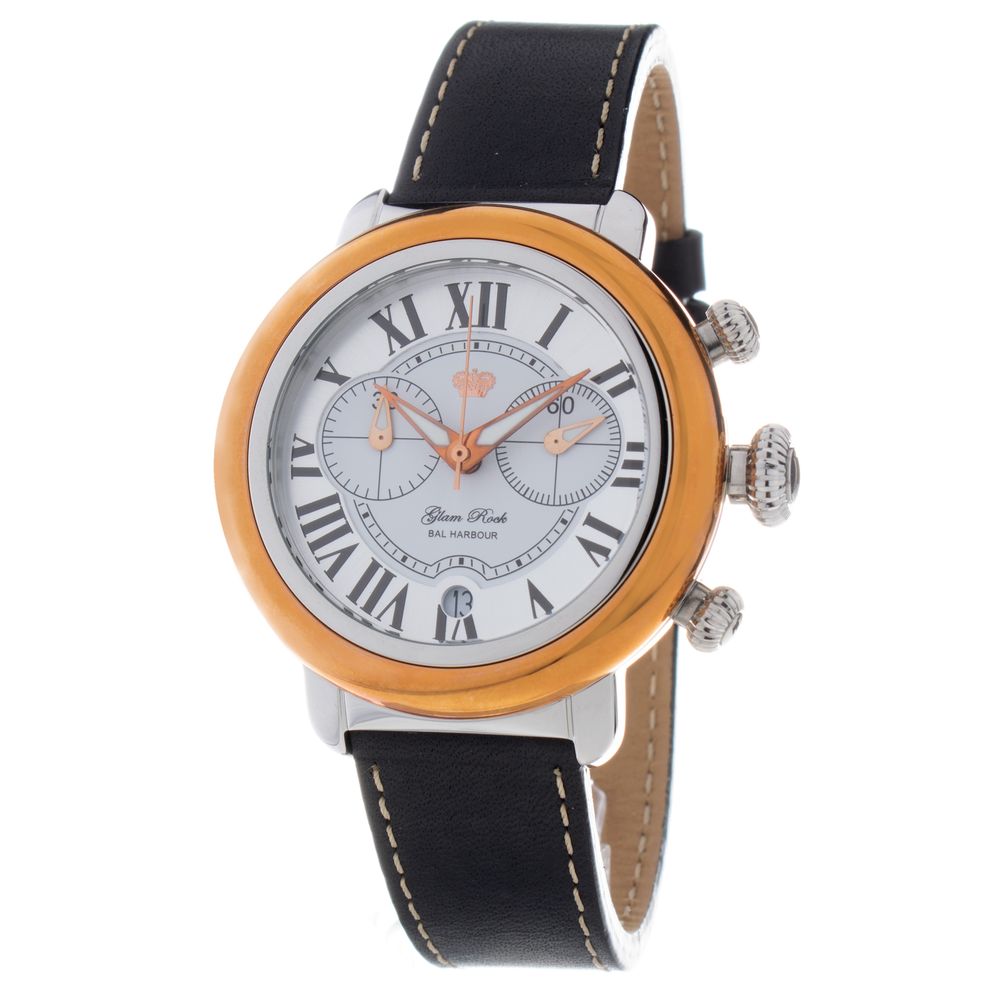 GLAM ROCK Black Dress Watches for Women