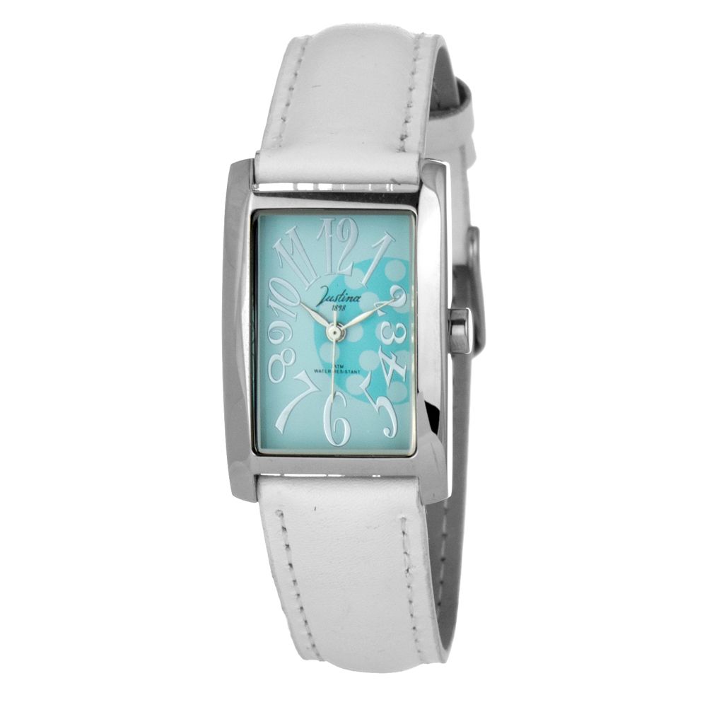 JUSTINA White Dress Watches for Women