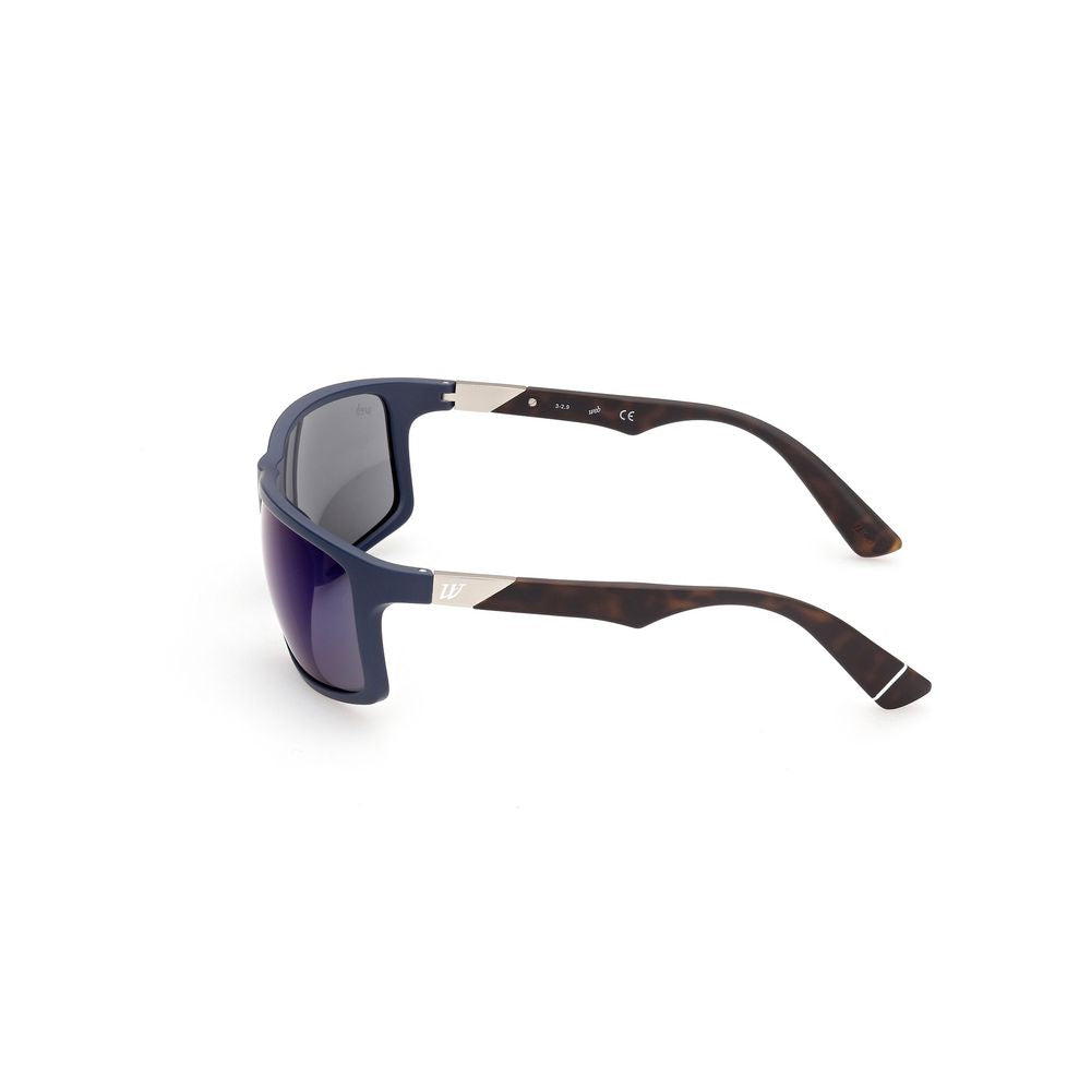WEB EYEWEAR Blue Acetate Sunglasses